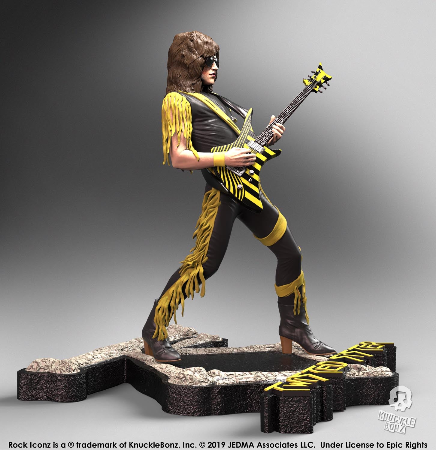 Jay Jay French (Twisted Sister) KnuckleBonz Statue